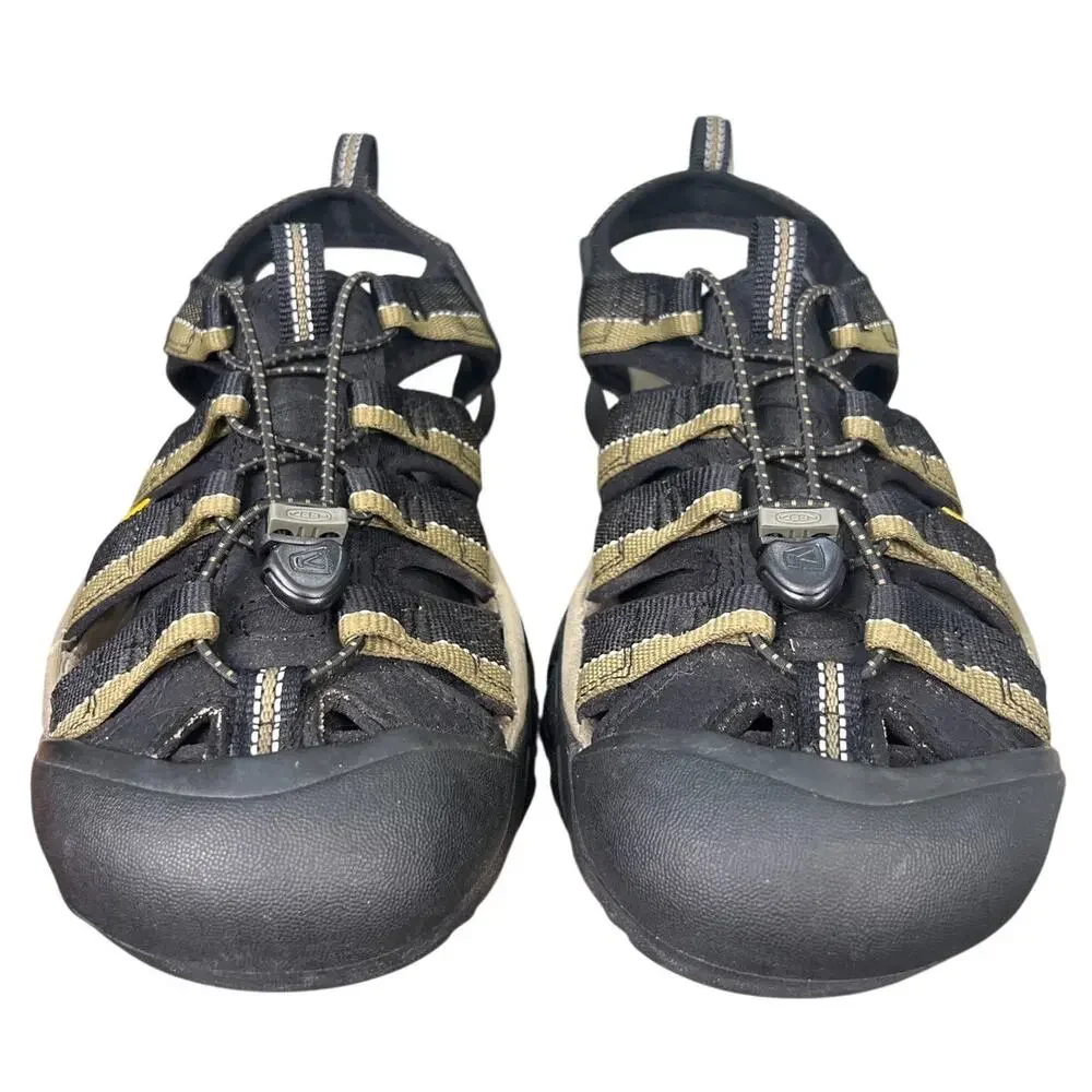 Keen Men’s Newport H2 Black Trail Hiking Sandals Size US 8.5